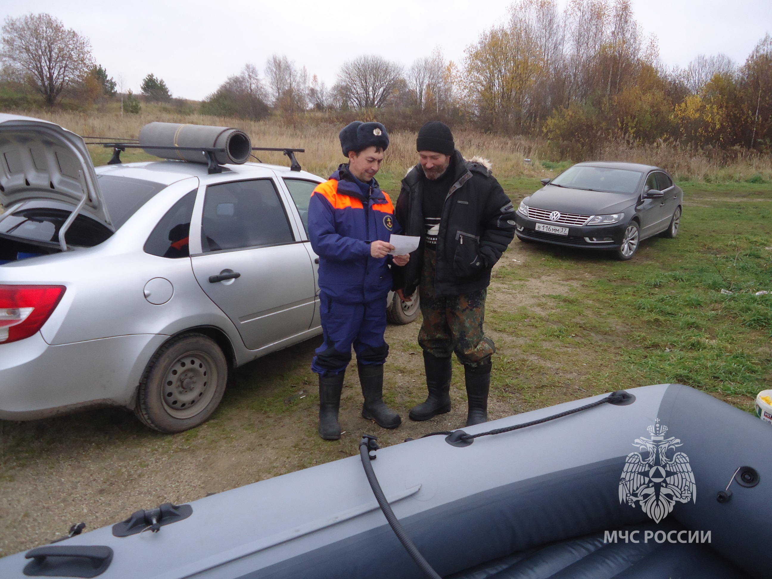 Профилактические мероприятия на акватории рек Волга, Сеготь и Ячменка.