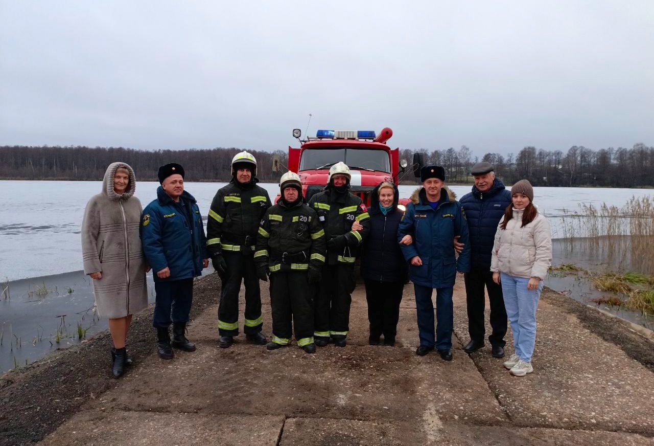 В Пестяках завершен ремонт пожарного пирса.