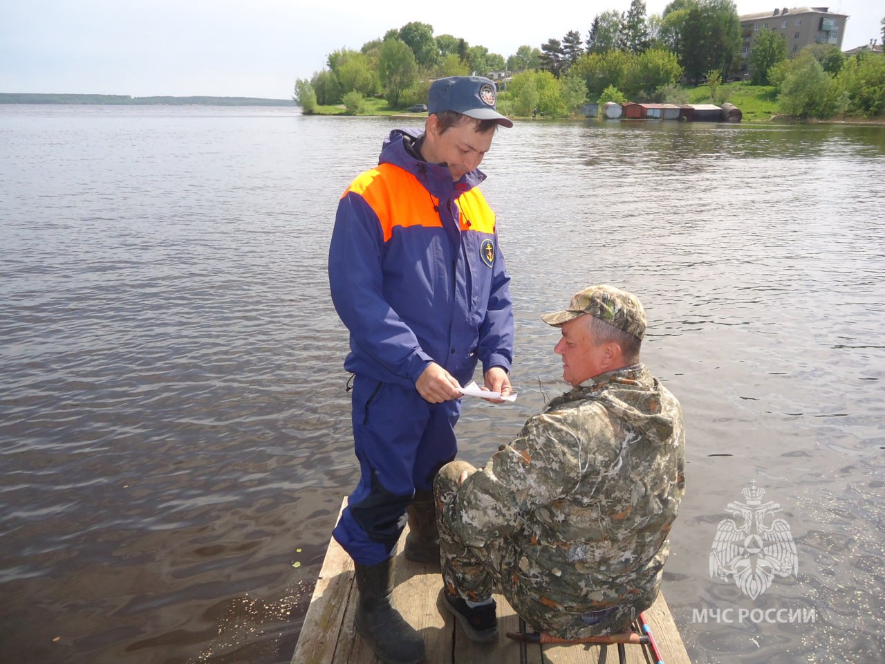 Профилактические мероприятия на акватории рек Волга, Сеготь и Ячменка.